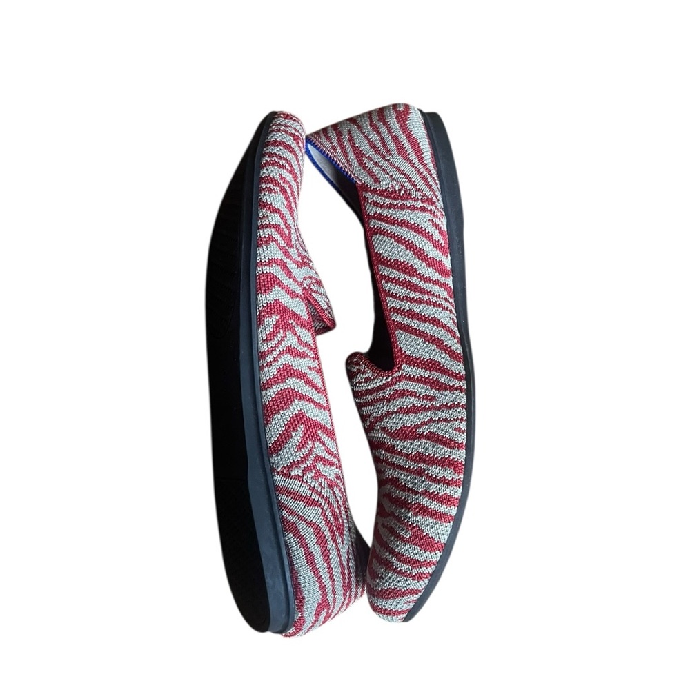 Rothy’s red zebra print points - 7 - Picture 2 of 11